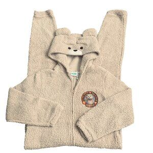 Ted 2 Thunder Buddies Beige Teddy Bear Adult Onesie halloween costume sz Medium